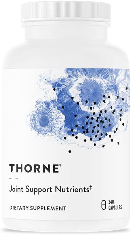 THORNE Joint Support Nutrients - Glucosamine and MSM with Curcumin, Bromelain, and Boswellia for Joint Support - 240 Capsules