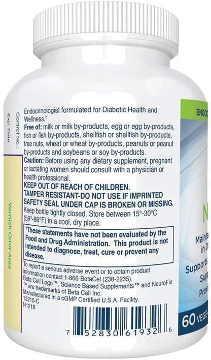 Neurofix Nerve Support Supplement - 60 Veg Capsules