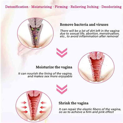 Instant Anti-Itch Detox Products, Capsulas, Firming Repair & Pink and Tender Natural Capsules, Capsulas (5Bag)