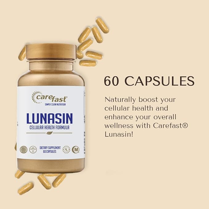 Lunasin│Cellular Health Supplement Vegan Friendly | Cardiovascular Wellness, Triple-Antioxidant Defense, and Epigenetic Support for Optimal Health