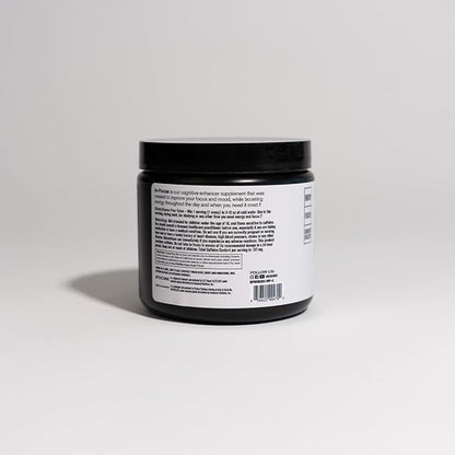 BARE PERFORMANCE NUTRITION, BPN in-Focus Brain Support Supplement, Improve Focus & Energy, Alpha GPC, Watermelon Passionfruit, 40 Servings