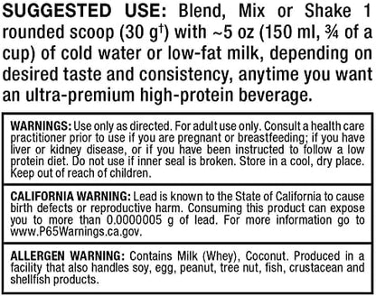 ALLMAX Nutrition - ISOFLEX Whey Protein Powder, Whey Protein Isolate, 27g Protein, Strawberry, 5 Pound
