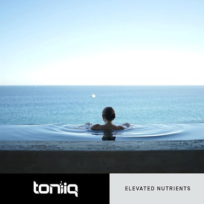 Toniiq 200 Billion CFU Probiotic Supplement 30 Verified Third-Party Tested Strains - Fully Shelf-Stable Probiotics Formula with Prebiotic Blend - Extended Release Capsules