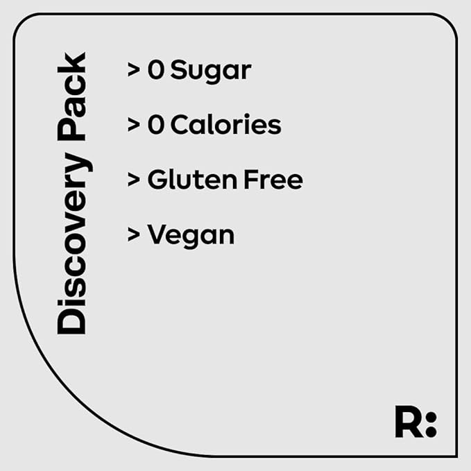 Ryde: Discovery Pack | Energize, Focus & Relax Shots | Green Tea Caffeine, Taurine, Ginseng, B Vitamins, L-Theanine, Lemon Balm, Chamomile | 0 Calories, 0 Sugar | Variety Pack – Try Them All (24 Pack)