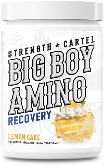 Big Boy Aminos Lemon Cake, 30 Servings (Pack of 1)