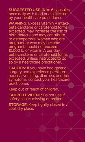 Bariatric Advantage Multi Formula without Iron, High Potency Daily Multivitamin for Bariatric Surgery Patients with 22 Essential Vitamins and Nutrients - 180 Capsules