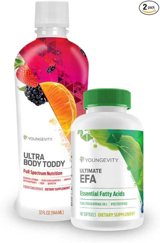 Toddy 90 PAK - Vitamins Minerals Amino acids phytonutrients antioxidants Omega-3 Essential Fatty acids