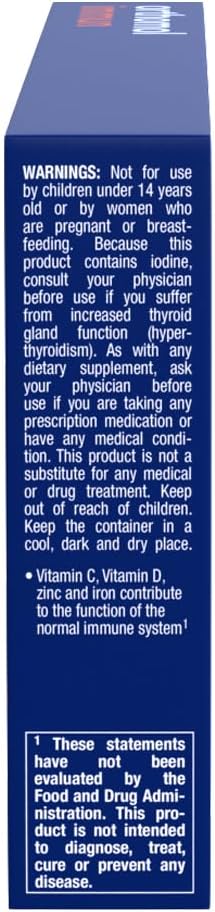 Orthomol Immun Vial, Daily Liquid Immune Support Supplement, 7-Day Supply, Includes Vitamins A, B, C, D, E, Zinc & Iodine, Premium Formula for Enhanced Immune Defense & Overall Vitality