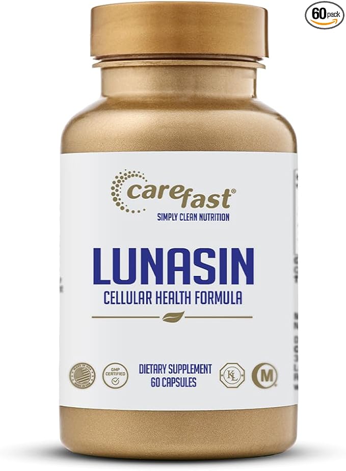 Lunasin│Cellular Health Supplement Vegan Friendly | Cardiovascular Wellness, Triple-Antioxidant Defense, and Epigenetic Support for Optimal Health