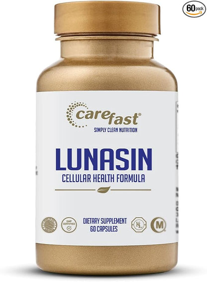 Lunasin│Cellular Health Supplement Vegan Friendly | Cardiovascular Wellness, Triple-Antioxidant Defense, and Epigenetic Support for Optimal Health