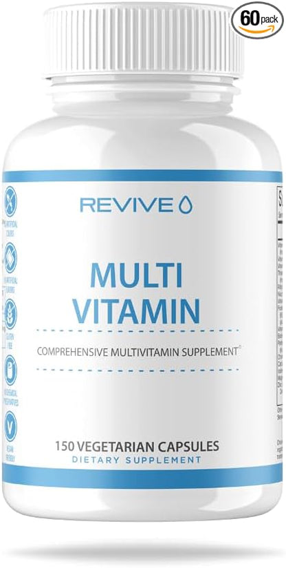 Revive MD | Multi Vitamin | Supports Energy, Increased Vitamin Intake and Jump-Start Cellular Energy Production for Both Men and Women | Increase Energy Production | 60 Capsules