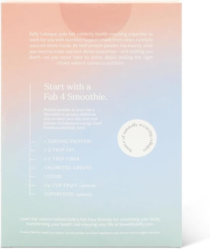 Be Well by Kelly Grass-Fed Beef Protein Powder Sample Pack - Paleo and Keto Friendly, Dairy-Free & Gluten-Free - Low Carb Protein Powder with BCAAs & Collagen - 3 Servings