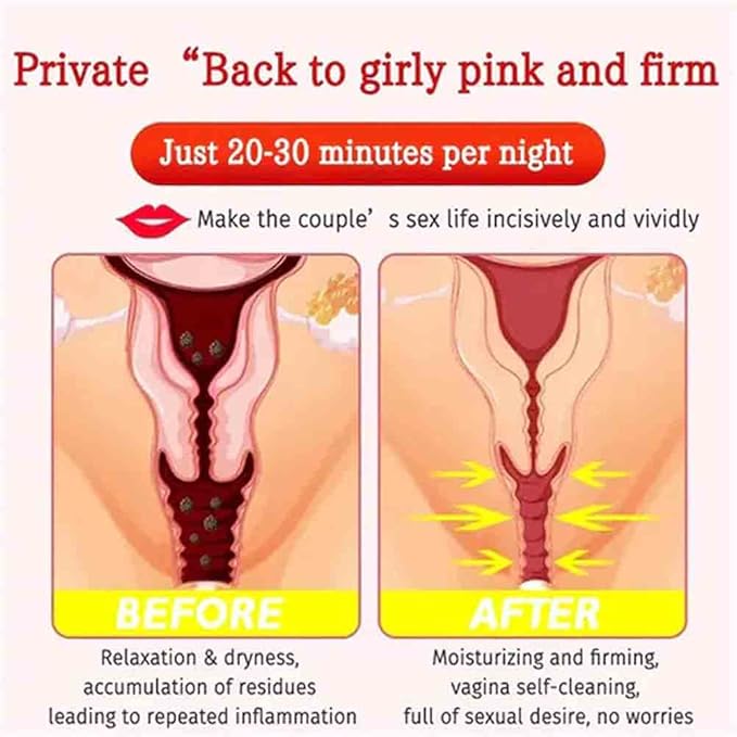 Instant Anti-Itch Detox Products, Capsulas, Firming Repair & Pink and Tender Natural Capsules, Capsulas (3Bag)