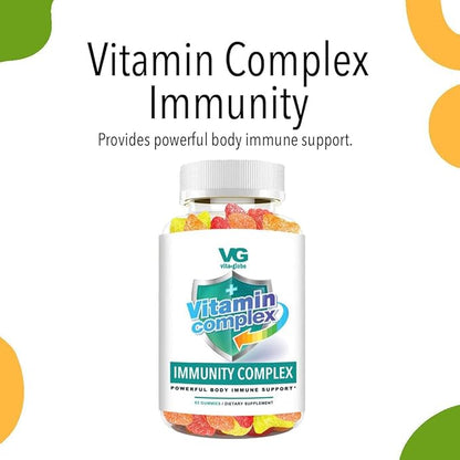 VitaGlobe Vitamin Complex - Immunity Support Gummy, 63 Count