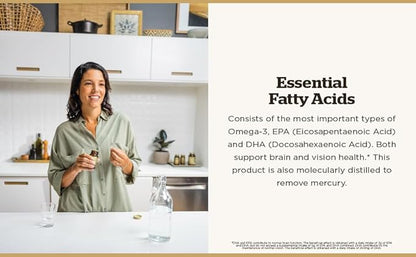 Solgar Double Strength Omega 3 700 mg - 60 Softgels - Support for Cardiovascular, Joint & Cellular Health - Non-GMO, Gluten Free - 60 Servings