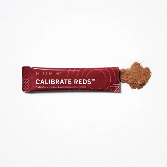 Calibrate Reds | Natural Weight Control Formula for Women & Men | Reduce Cravings | Healthy Weight Support | Vegan | 30 Sachets (2g Powder ea)