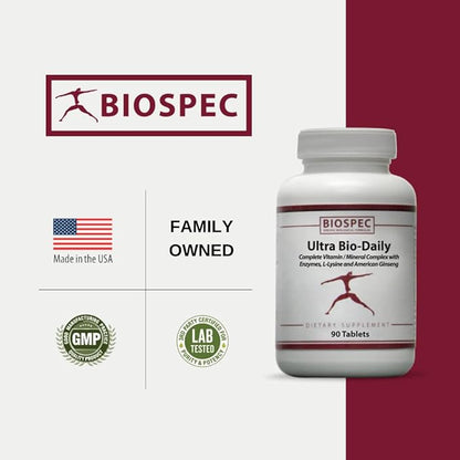 Ultra Bio-Daily – High-Potency Multivitamin Multimineral Complex w/ Added Nutrient Support