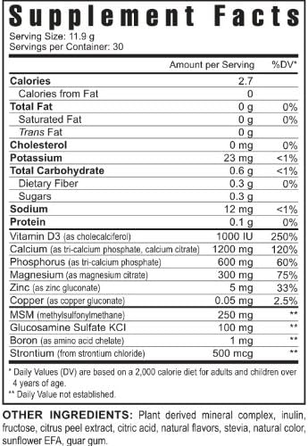 Youngevity Beyond Osteo FX - Tropical Vanilla | Healthy Bone & Joint Support | Multi-Vitamin Powder | 30 Servings (2 Canisters)