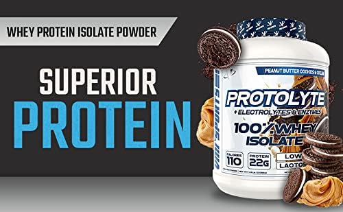 VMI Sports Protolyte 100% Whey Protein Isolate | + Electrolytes & Enzymes | Zero Sugar – Keto Friendly - Lactose Free | 21-25g Protein for Muscle Growth – Recovery – Hydration