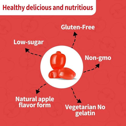 Keto ACV Gummies, Gluten & Sugar Free Apple Cider Vinegar Supplement for Men & Women - 300 Gummies (1500 mg-5 Pack)