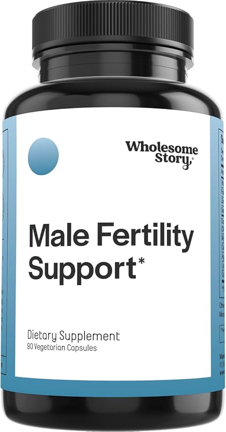 Fertility Supplements for Men | Male Fertility Support | Mens Fertility Vitamin Supplement | Mens Prental Vitamins | Healthy Sperm & Motility | Clean Label Project Certified | 30 Day Supply Capsules