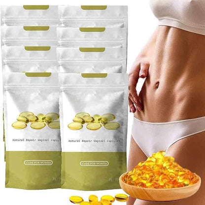 Instant Anti-Itch Detox Products, Capsulas, Firming Repair & Pink and Tender Natural Capsules, Capsulas (8Bag)