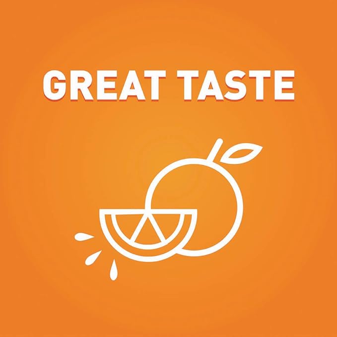 Citrucel Sugar Free Fiber Powder for Occasional Constipation Relief, Methylcellulose Fiber Powder, Orange Flavor - 16.9 Ounces