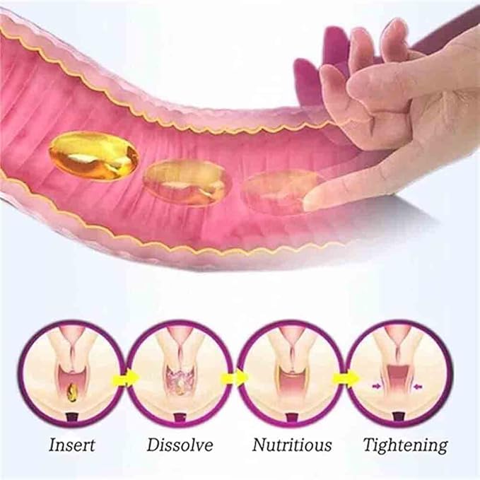 Instant Anti-Itch Detox Products, Capsulas, Firming Repair & Pink and Tender Natural Capsules, Capsulas (5Bag)