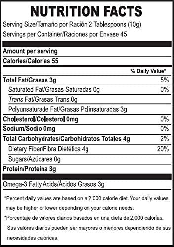 Linaza Stevia Plus Adelgazante,100 percent Natural High Fiber Blend,1lb/454g,Weight Control,Naturally Aids in Cleansing the Colon,Improved Digestion and Increased Energy,3 Pack