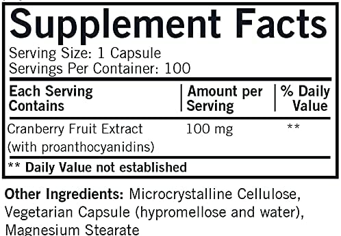 Cranberry Super Antioxidant, 100 Capsules, Kirkman Labs