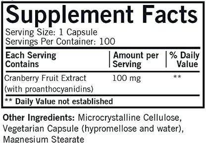 Cranberry Super Antioxidant, 100 Capsules, Kirkman Labs