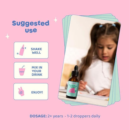 JoySpring Herbal Detox and Kids Cleanse | Herbal Detox with Cilantro Extract Provides a Toddler Detox for Kids | Support Speech, Improve Behavior with a Natural Detox for Kids with Cilantro Tincture