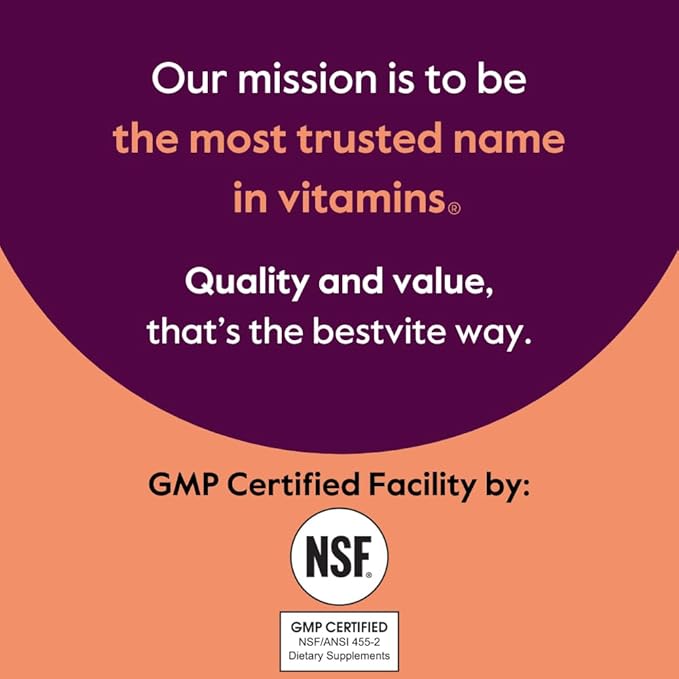 BESTVITE L-Glutamine 1000mg per Capsule (240 Capsules) - Free Form - No Stearates - No Fillers - Gluten Free - Non GMO - Pure L Glutamine Supplement - Maximum Strength Glutamine Capsules