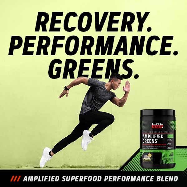 GNC Superfoods Amplified Greens Icy Lemonade
