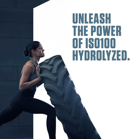 Dymatize ISO100 Hydrolyzed Protein Powder, 100% Whey Isolate Protein, 25g of Protein, 5.5g BCAAs, Gluten Free, Fast Absorbing, Easy Digesting, Birthday Cake, 5 Pound