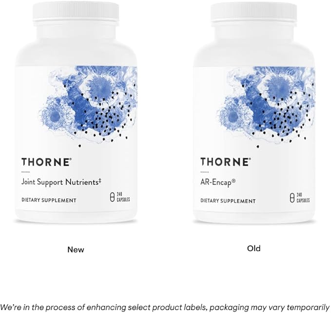 THORNE Joint Support Nutrients - Glucosamine and MSM with Curcumin, Bromelain, and Boswellia for Joint Support - 240 Capsules