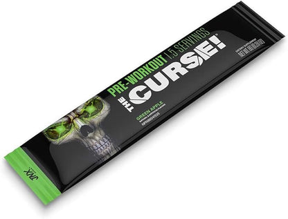 JNX SPORTS The Curse! Pre Workout Supplement - Energy & Focus, Strength Gains, Enhanced Blood Flow with Creatine & Caffeine | Sample Variety Pack | 5 x 8g Samples
