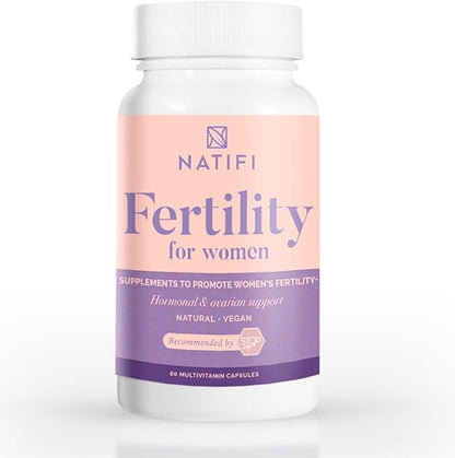 Conception Fertility Prenatal Vitamins Regulate Cycles, Balance Hormones, Aid Ovulation. Conception Multivitamin for Women. Healthier Pregnancy -60 Capsules- Folic Acid, Myo Inositol, Vitex.
