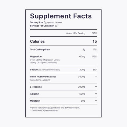 Beam Dream Sleep Powder, Sleep Aid, Sleep Aids for Adults, Contains Magnesium, Melatonin, L Theanine, Apigenin, Natural Sleep Supplement, Vegan, Non GMO, Dairy Free, 3rd Party Tested, 30 Servings