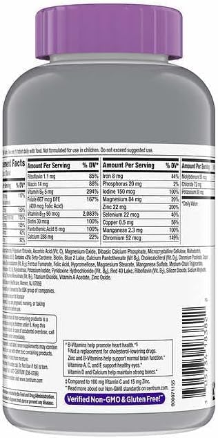 Silver Multivitamin for Women 50 Plus (275 ct.) with TAHA Sticker