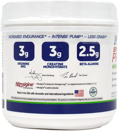 Performance Inspired Nutrition Pre-Workout Powder - All Natural - G-Free & Vegan Formula - Contains Citrulline - Nitrosigine - Green Tea - Arginine - Beta Alanine - Raspberry Lemonade - 23.84 Ounce