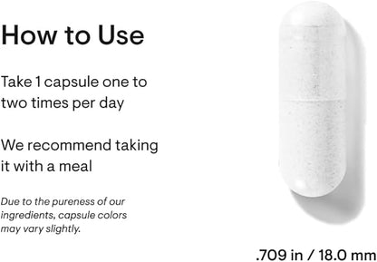 Thorne Zinc Picolinate 30 mg - Well-Absorbed Zinc Supplement for Growth and Immune Function - 60 Capsules