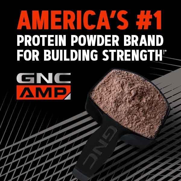 GNC AMP Wheybolic | Targeted Muscle Building and Workout Support Formula | Pure Whey Protein Powder Isolate with BCAA | Gluten Free | 25 Servings | Creamy Peanut Butter