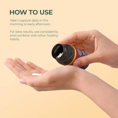 Brain Supplement by Primal Harvest, Primal Mind Fuel Brain Booster for Focus, Energy, Clarity, and Brain Health 30 Capsules Nootropics Brain Support Supplement for Men and Women