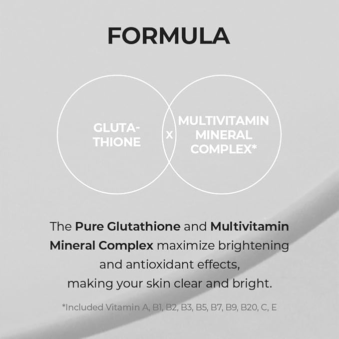 [Skin&LAB] Glutathione Ampoule Toner 6.76 fl oz, Improve Dart Spot, Hyperpigmented, Skin Clarity, Korean Toner for Sensitive Skin