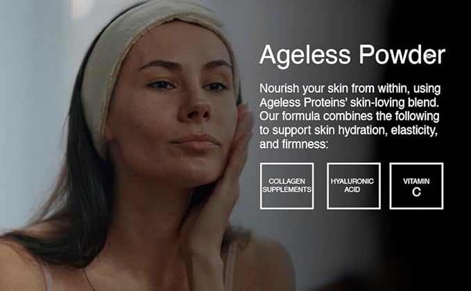 Vanilla Whey Protein Powder and Collagen Peptides for Those Over 40. Supports Muscle Building and Joint Health with 24g Protein, creatine, HMB, and Vitamins (30 Servings, Vanilla)