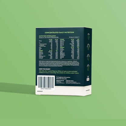 Nuzest Greens Powder Good Green Vitality – Vitamins, Minerals & Superfoods – Vegan Multivitamin Supplement (10g (Pack of 5))