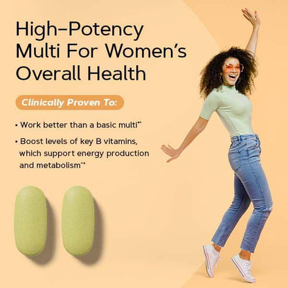 GNC Women's | Women's Multi Energy & Metabolism | 180 Count