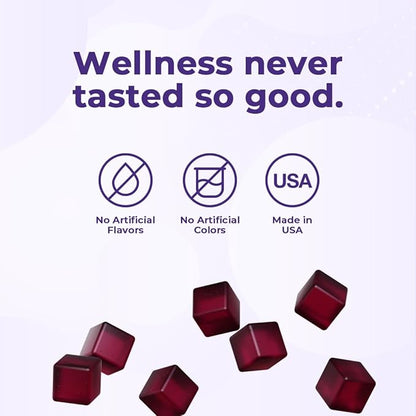 VitaMedica Snooze Sleep Gummies - Melatonin-Free, Zero Grogginess - L-Theanine, Chamomile, Passionflower & Lemon Balm - Sleep Aid Gummies for Adults - 30 Count