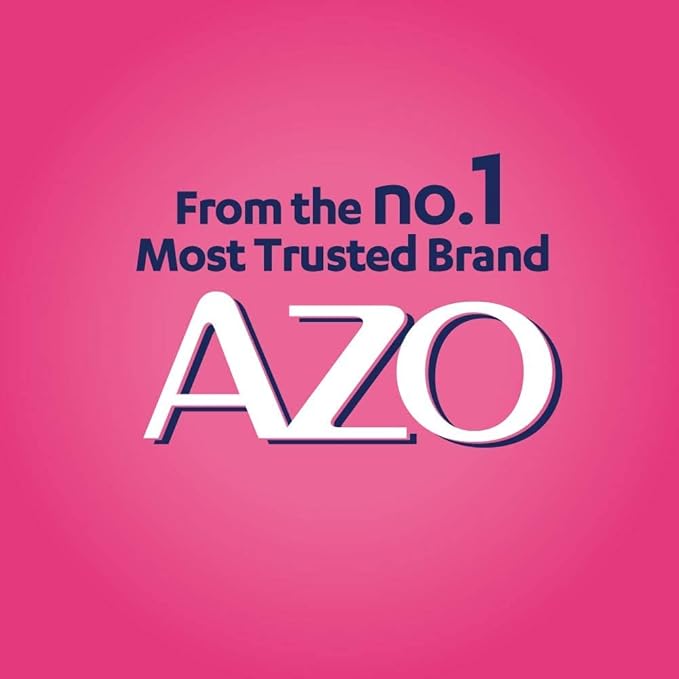 AZO Dual Protection | Urinary + Vaginal Support* | Prebiotic Plus Clinically Proven Women's Probiotic | Starts Working Within 24 Hours | Non-GMO | 30 Count (Pack of 2)